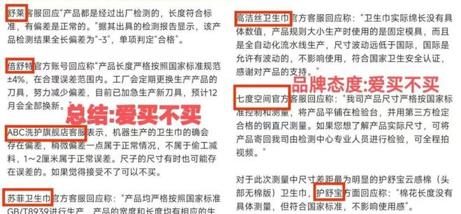 偷工减料”：卫生巾“缩水门”背后谁是祸首？AG真人旗舰厅登录尺子出真相多品牌被曝“(图12)